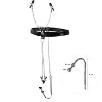 Бондажний набір із металевим анальним гаком №3 Art of Sex Blanca Bondage set with anal hook №3 - Master