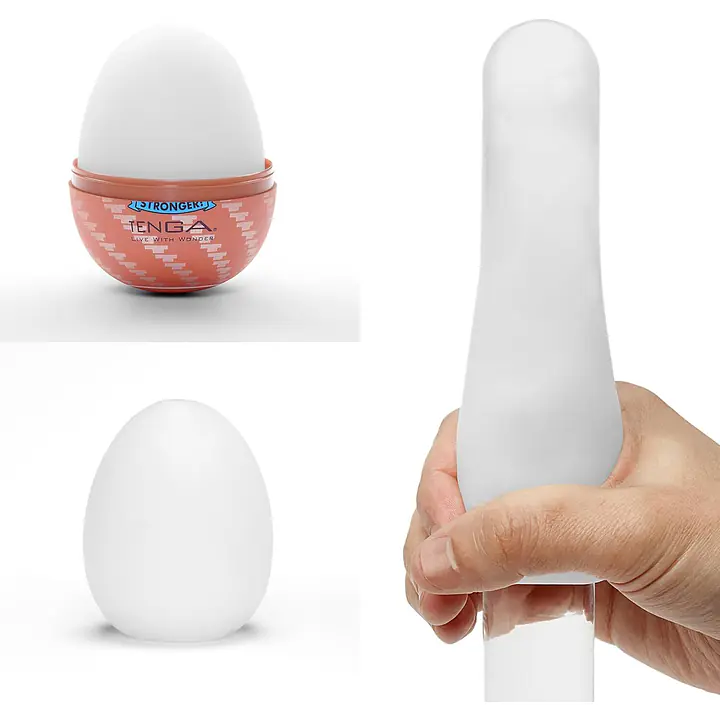 Набір мастурбаторів-яєць Tenga Egg Hard Boilded II Pack (6 яєць), щільний TPE, опукла текстура - Master