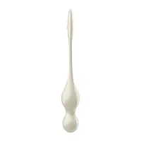 Вагінальні смарт-кульки з вібрацією Satisfyer Love Birds 1 Connect App White, 78 г - Master