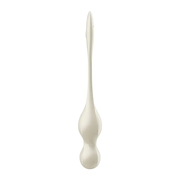 Вагінальні смарт-кульки з вібрацією Satisfyer Love Birds 1 Connect App White, 78 г - Master