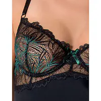Боді Passion Exclusive FLORIS BODY S/M, black - Master