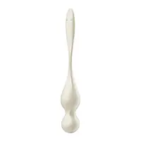 Вагінальні смарт-кульки з вібрацією Satisfyer Love Birds 1 Connect App White, 78 г - Master