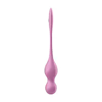 Вагінальні смарт-кульки з вібрацією Satisfyer Love Birds 1 Connect App Pink, 78 г - Master