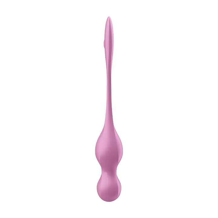 Вагінальні смарт-кульки з вібрацією Satisfyer Love Birds 1 Connect App Pink, 78 г - Master