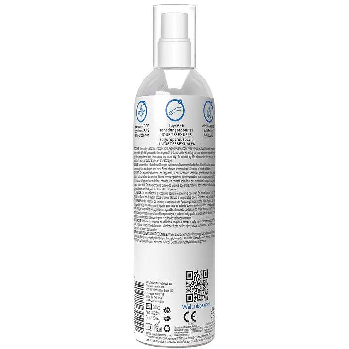 Спрей для очищення іграшок Wet Toy Cleaner, без спирту, діє за 30 секунд (118 мл) - Master