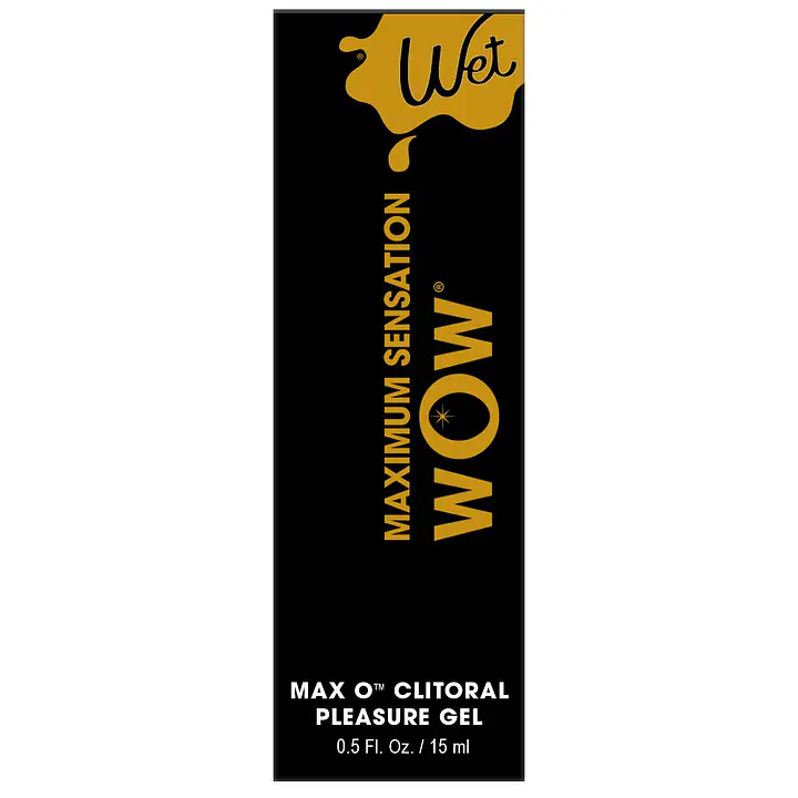 Збуджувальний гель для клітора Wet Wow Max O Clitoral Arousal Gel, легке поколювання (15 мл) - Master