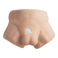 Півторс з фалоімітатором на присосці SilexD Apollo S Male Torso, суперреалістичний, термореактивний - Master