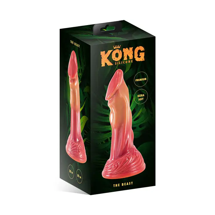 Фентезійний фалоімітатор Kong Silicone The Beast - Master