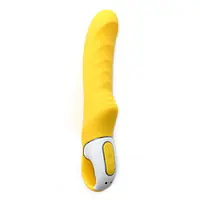 Потужний вібратор Satisfyer Vibes Yummy Sunshine з гнучким стовбуром і стимул. рельєфом, 12 режимів - Master