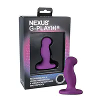 Вібромасажер простати Nexus G-Play Plus M Purple, макс. діаметр 3 см, перезаряджуваний - Master