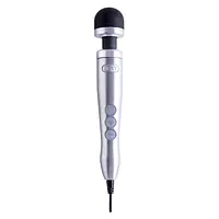 Вібромасажер DOXY Number 3 Silver, дуже потужний, живлення 220В, металевий корпус - Master