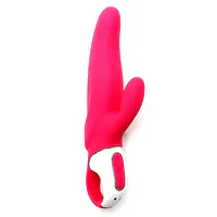 Потужний вібратор-кролик Satisfyer Vibes Mr. Rabbit, два мотори, литий силікон, 12 режимів роботи - Master