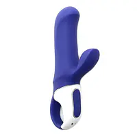 Потужний вібратор-кролик Satisfyer Vibes Magic Bunny, два мотори, литий силікон, 12 режимів роботи - Master