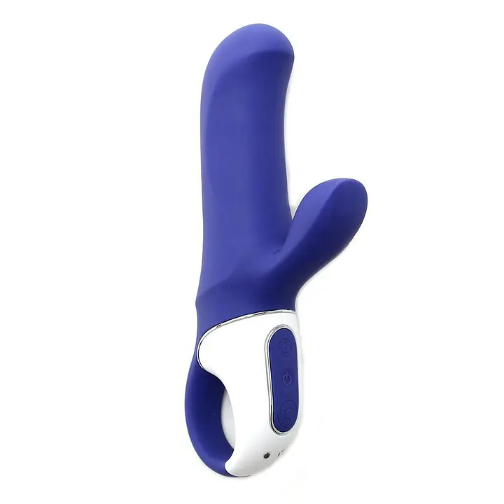 Потужний вібратор-кролик Satisfyer Vibes Magic Bunny, два мотори, литий силікон, 12 режимів роботи - Master