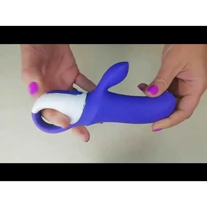 Потужний вібратор-кролик Satisfyer Vibes Magic Bunny, два мотори, литий силікон, 12 режимів роботи - Master