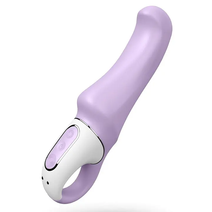 Потужний вібратор Satisfyer Vibes Charming Smile з гнучким стовбуром, літій силікон, 12 режимів - Master