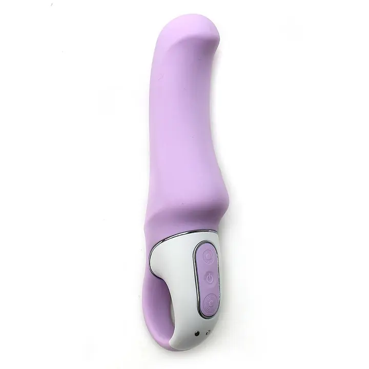 Потужний вібратор Satisfyer Vibes Charming Smile з гнучким стовбуром, літій силікон, 12 режимів - Master