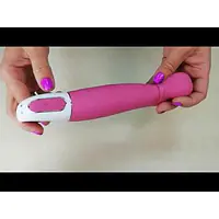 Потужний вібратор Satisfyer Vibes Petting Hippo з гнучким стовбуром, літій силікон, 12 режимів - Master