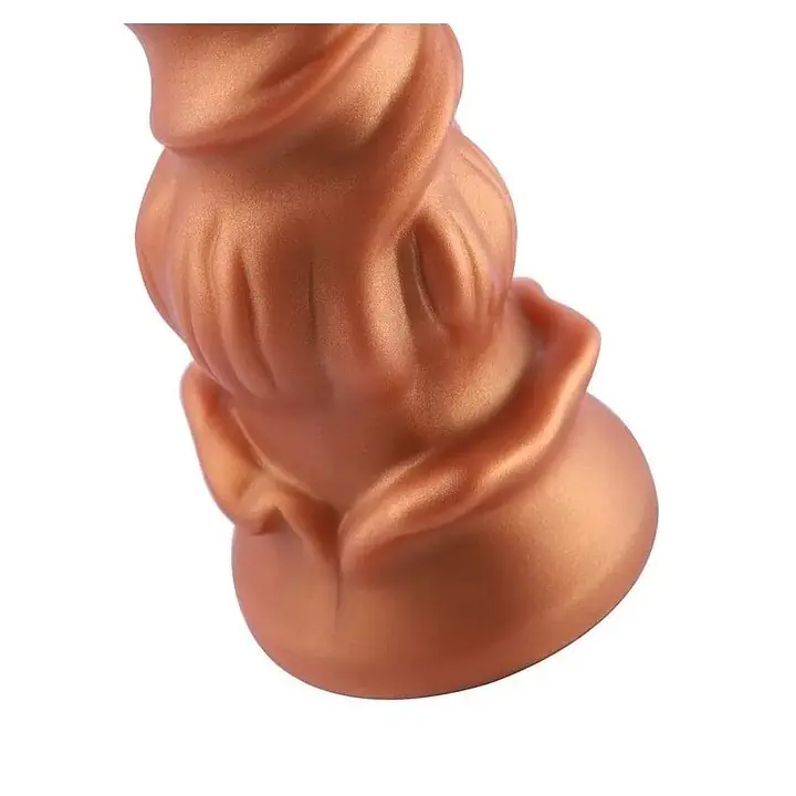 Силіконовий дилдо Hismith Spiral Grain Silicone Dildo Monster Series - Master