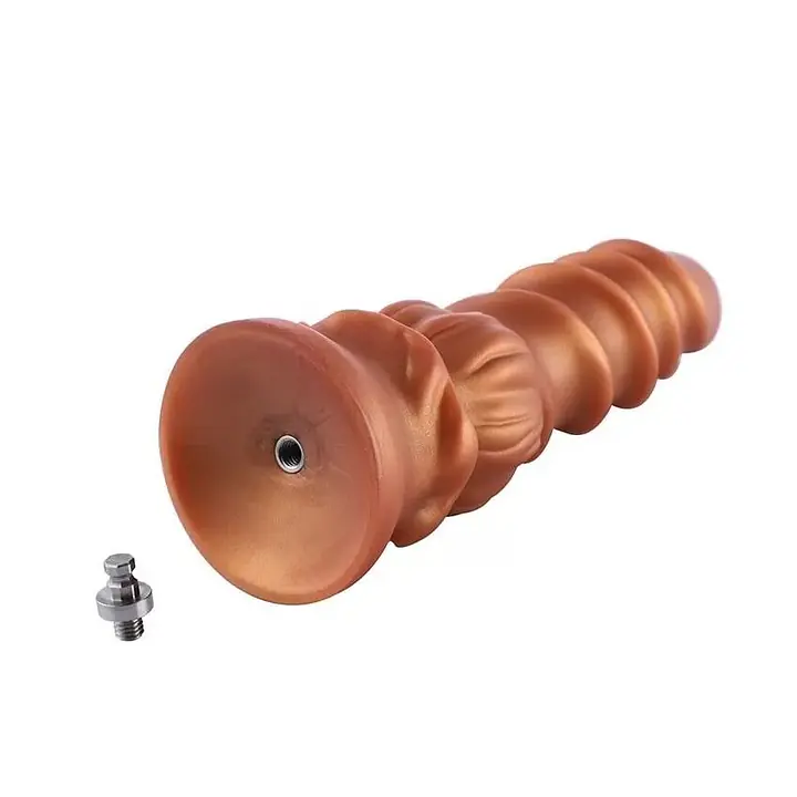 Силіконовий дилдо Hismith Spiral Grain Silicone Dildo Monster Series - Master