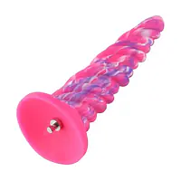 Силіконовий дилдо Hismith Awl Shape Silicone Dildo Monster Series - Master