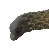 Силіконовий дилдо Hismith 8.5" Squama Beast Silicone Dildo Monster Series - Master