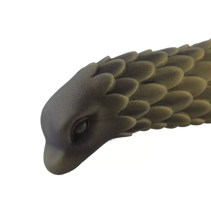 Силіконовий дилдо Hismith 8.5" Squama Beast Silicone Dildo Monster Series - Master