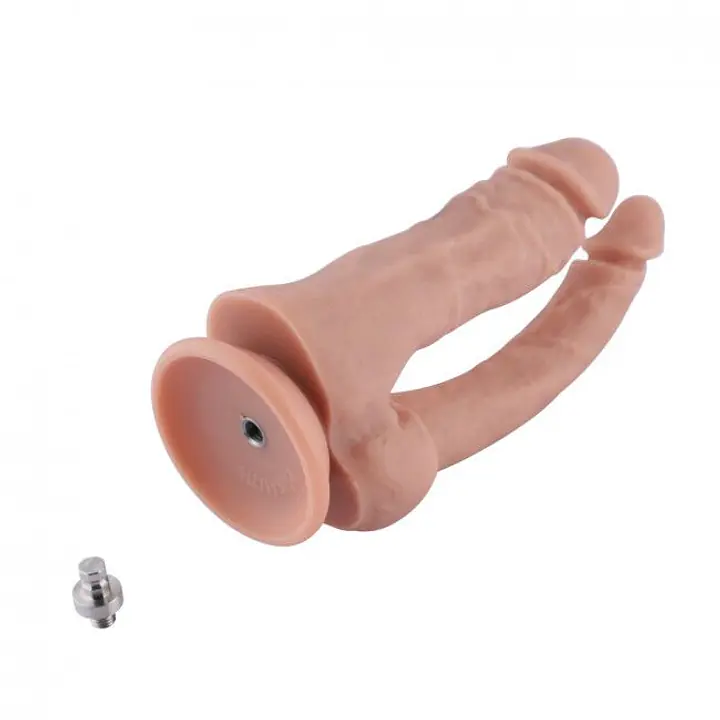 Подвійний фалоімітатор Hismith 9.8" Double Penetrator Silicone Dildo - Master