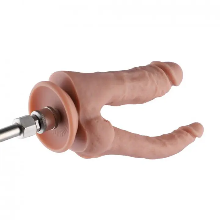 Подвійний фалоімітатор Hismith 9.8" Double Penetrator Silicone Dildo - Master