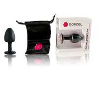 Анальна пробка Dorcel Geisha Plug Ruby XL з кулькою всередині, створює вібрації, макс діаметр 4,5 см - Master
