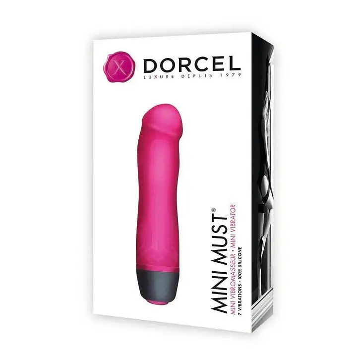 Вібратор Dorcel Mini Must Magenta для клітора і точки G - Master