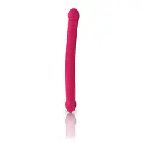 Фалоімітатор двосторонній Dorcel Real Double Do Magenta, діаметр 4 см, довжина 42 см - Master
