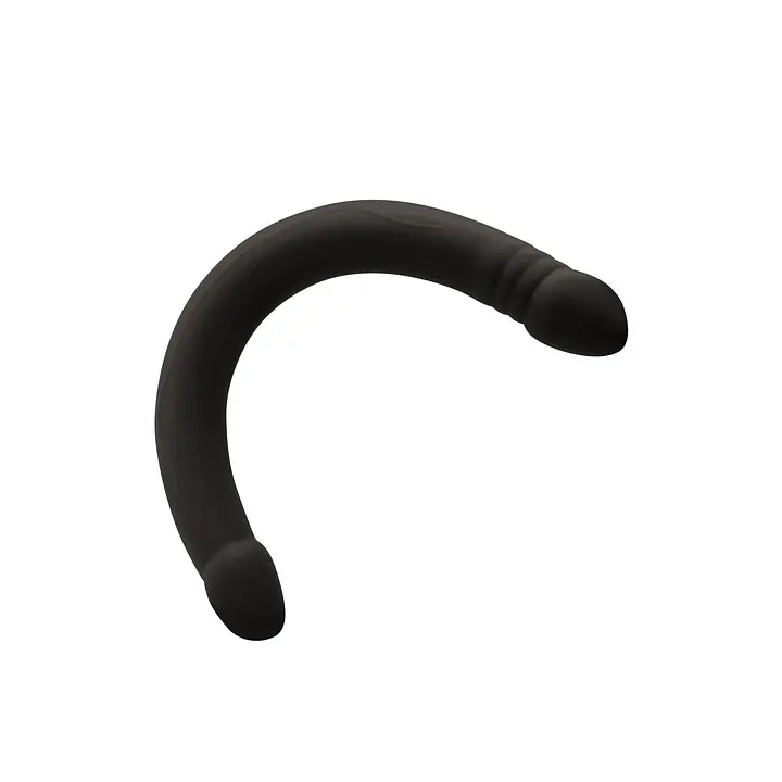 Фалоімітатор двосторонній Dorcel Real Double Do Black, діаметр 4 см, довжина 42 см - Master