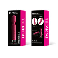 Мінівібромасажер Dorcel Wand Wanderful Magenta потужний, водонепроникний - Master