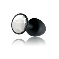 Анальна пробка Dorcel Geisha Plug Diamond M з кулькою всередині, створює вібрації, макс. діам. 3,2см - Master