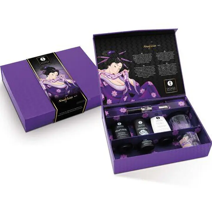 Подарунковий набір Shunga Naughtier Kit, 5 продуктів для інтимної стимуляції - Master