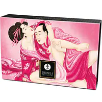 Смачна пудра для оральних пестощів Shunga Body Powder Raspberry feeling, 75 г, аромат малини - Master