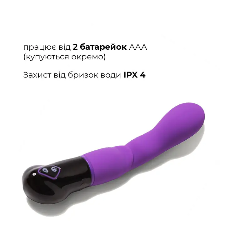 Вібратор Adrien Lastic Nyx, стимуляція точки G і входа у піхву - Master