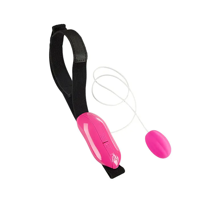 Виброяйце Adrien Lastic Playball для стимуляції точки А, з турборежимом, кріплення до ноги - Master