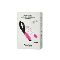 Виброяйце Adrien Lastic Playball для стимуляції точки А, з турборежимом, кріплення до ноги - Master