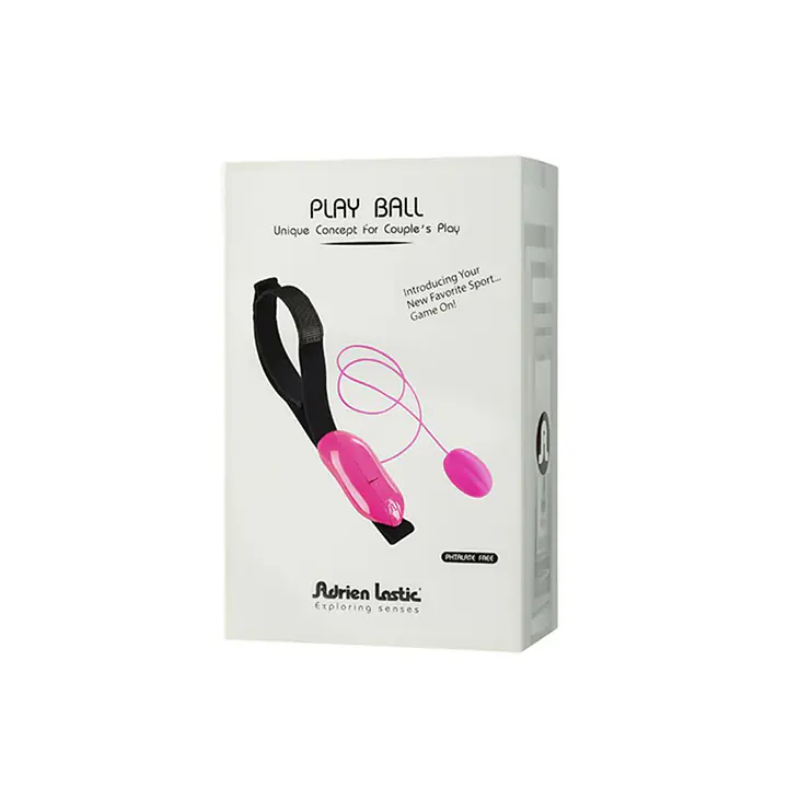 Виброяйце Adrien Lastic Playball для стимуляції точки А, з турборежимом, кріплення до ноги - Master