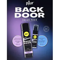 Подарунковий набор  pjur BACK DOOR Value Pack: силіконова змазка 100 мл та розслаблювальний спрей 20 - Master
