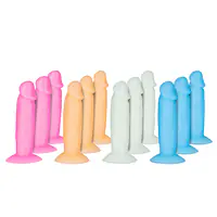 Набір фалоімітаторів ADDICTION Silly Willy Glow in the Dark 12 шт - Master