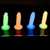 Набір фалоімітаторів ADDICTION Silly Willy Glow in the Dark 12 шт - Master