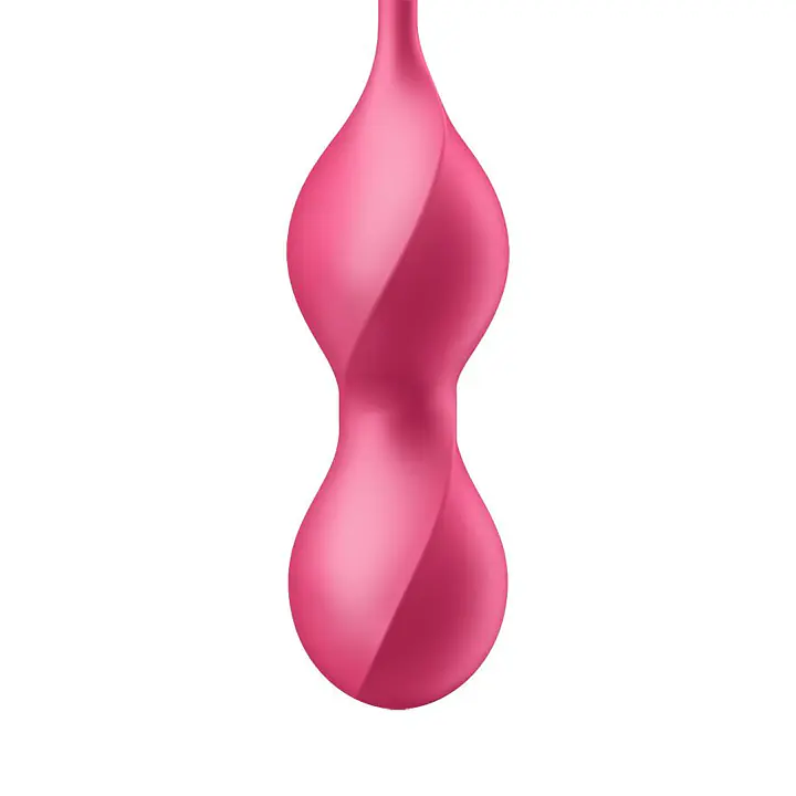 Вагінальні смарт-кульки з вібрацією Satisfyer Love Birds 2 Connect App Red, 86 г, пульт ДК - Master