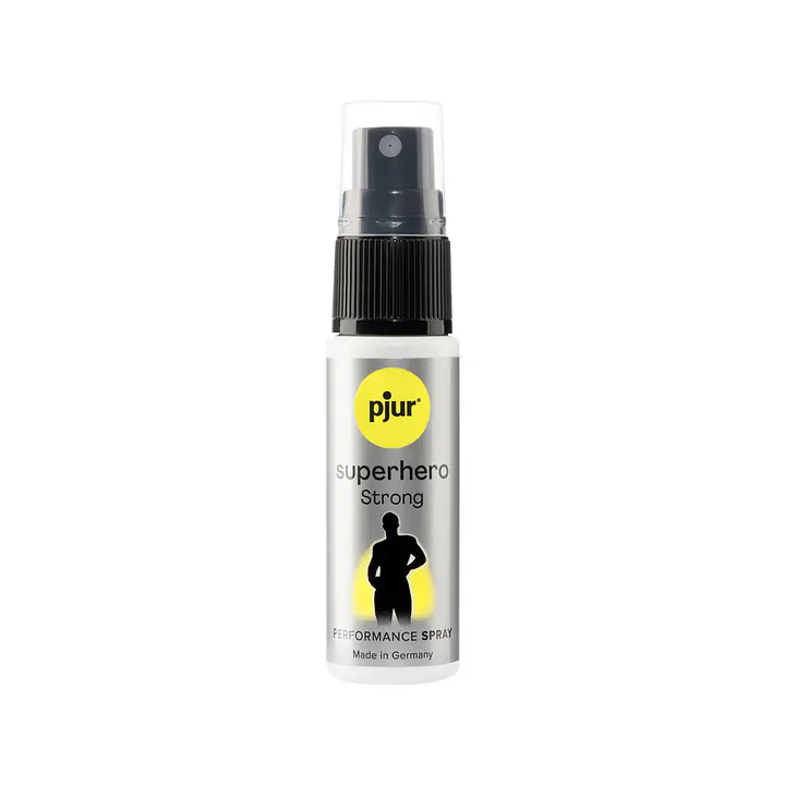 Пролонгувальний спрей pjur Superhero Strong Spray 20 ml, з екстрактом імбиру, всотується в шкіру - Master