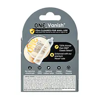 Презервативи ONE Vanish Hyperthin, 3 шт, ультратонкі, зі змазкою, картонне паковання - Master