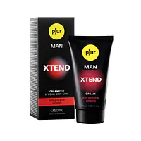 Крем для пеніса стимулювальний pjur MAN Xtend Cream 50 ml, з екстрактом гінкго та женьшеню - Master