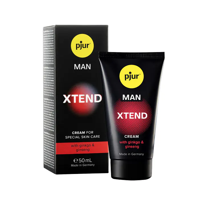 Крем для пеніса стимулювальний pjur MAN Xtend Cream 50 ml, з екстрактом гінкго та женьшеню - Master