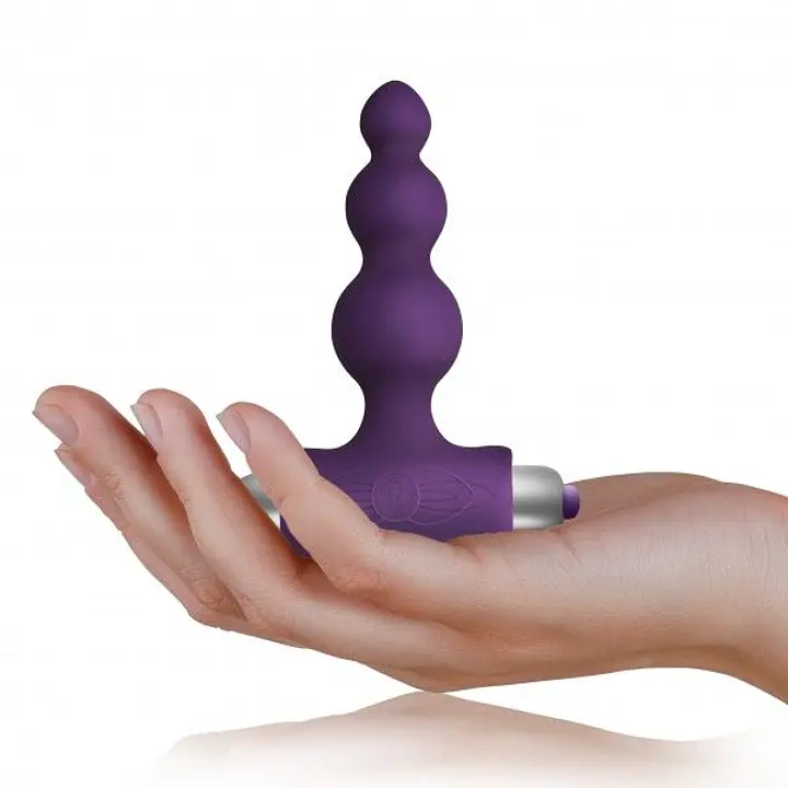 Анальний вібратор Rocks Off Petite Sensations – Bubbles Purple - Master
